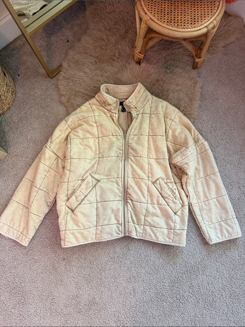 Forever 21 // quilted jacket